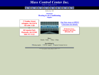masscontrol.com screenshot