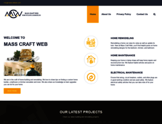 masscraftweb.com screenshot