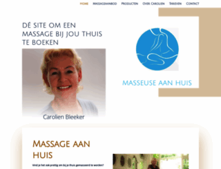 masseuraanhuis.nl screenshot