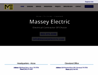 masseyelectric.com screenshot