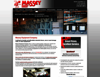 masseyequipment.com screenshot