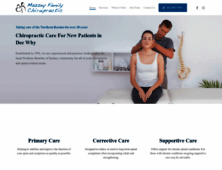 masseyfamilychiropractic.com.au screenshot
