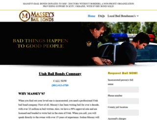 masseysbailbonds.com screenshot