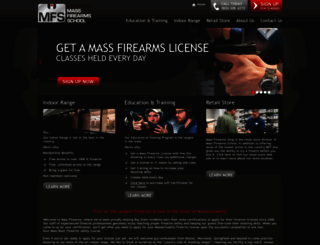 massfirearms.com screenshot
