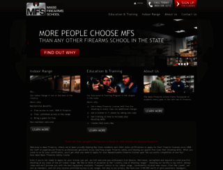 massfirearmsschool.com screenshot