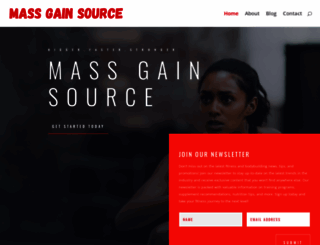 massgainsource.com screenshot