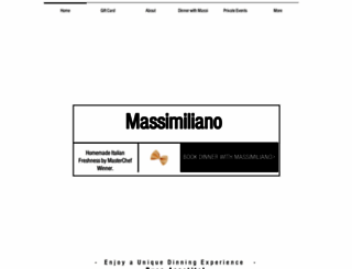 massimilianomasterchef.com screenshot