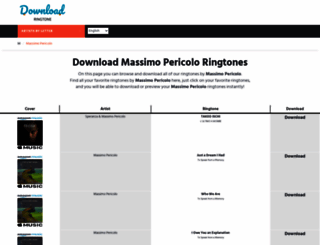 massimopericolo.download-ringtone.com screenshot
