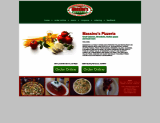 massinospizza.com screenshot