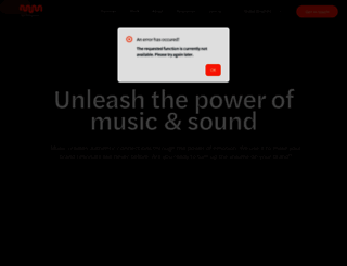 massivemusic.com screenshot
