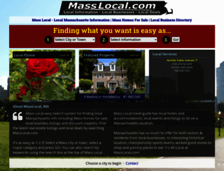 masslocal.com screenshot