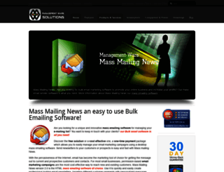 massmailingnews.com screenshot