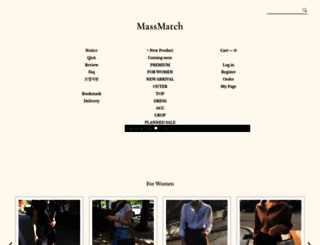 massmatch.co.kr screenshot