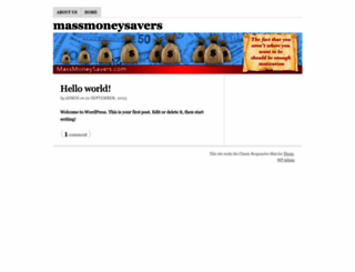 massmoneysavers.com screenshot
