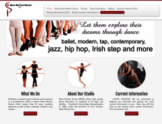 massmotiondance.com screenshot