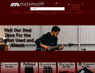 massmusik.com screenshot