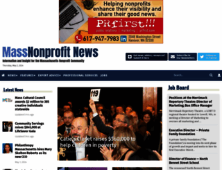 massnonprofit.org screenshot