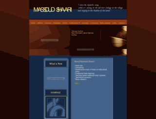 massoudshoari.com screenshot