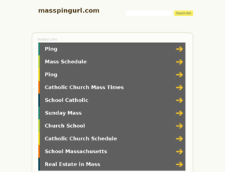 masspingurl.com screenshot