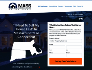 masspropertybuyers.com screenshot