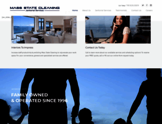 massstatecleaning.com screenshot
