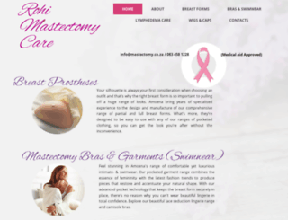 mastectomy.co.za screenshot
