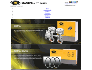 master-autoparts.com screenshot
