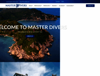 master-divers.com screenshot