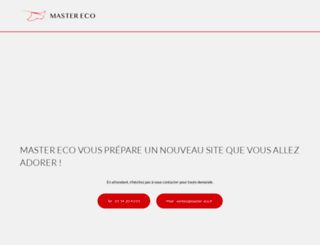 master-eco.fr screenshot