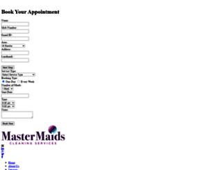 master-maids.com screenshot