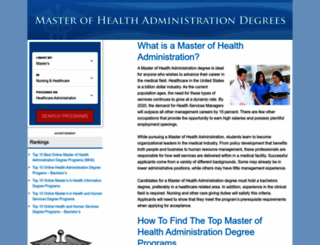 master-of-health-administration.com screenshot