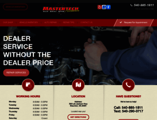 master-techautomotiverepair.com screenshot