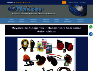 masterautopartes.com screenshot