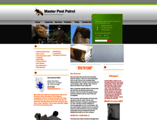 masterbeeremoval.com screenshot