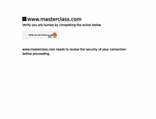 masterclass.com screenshot