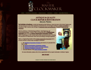 masterclockmaker.com screenshot