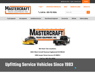 mastercrafttruck.com screenshot