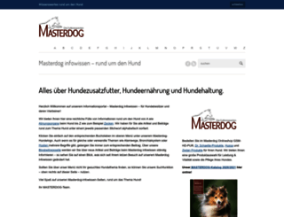 masterdog-infowissen.de screenshot