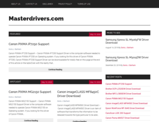 masterdrivers.com screenshot