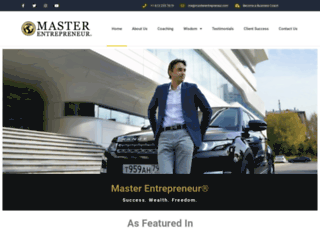 masterentrepreneur.com screenshot