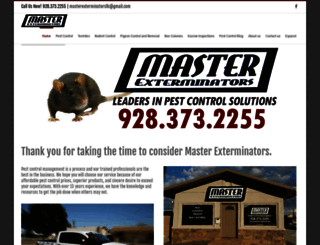 masterexterminatorsllc.com screenshot