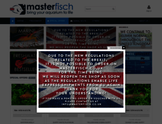 masterfisch.co.uk screenshot