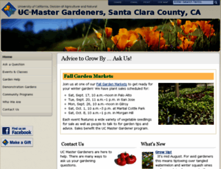 mastergardeners.org screenshot