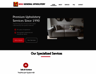 mastergeneralupholstery.com screenshot