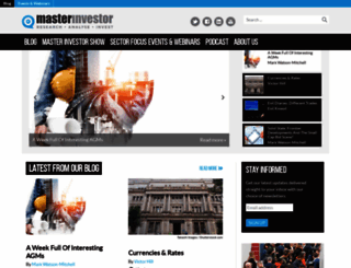 masterinvestor.co.uk screenshot