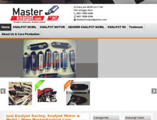 masterknalpot.com screenshot