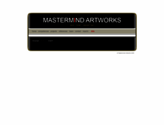 mastermind-artworks.com screenshot