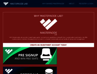 masternodelab.com screenshot