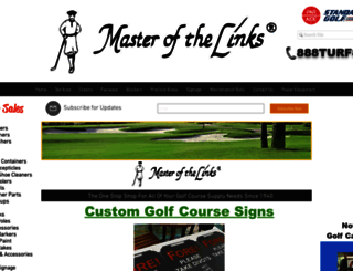 masterofthelinks.com screenshot