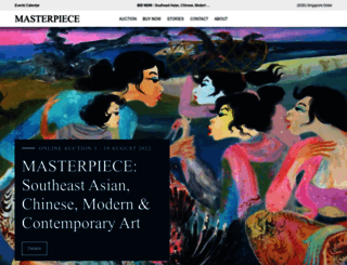 masterpiece-auction.com screenshot